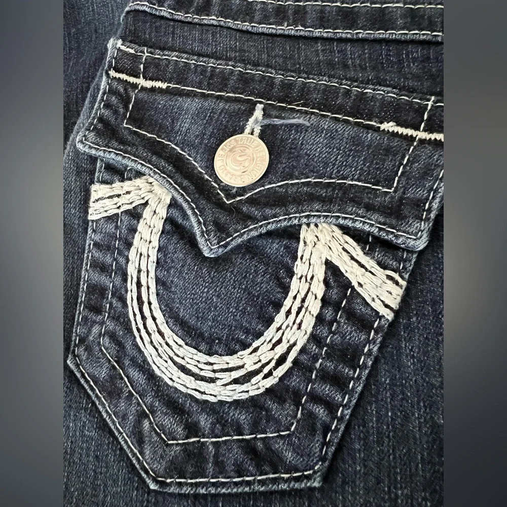 True Religion Low Rise Straight Jeans – Size 24 - Picture 6 of 13